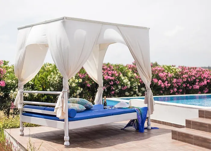 White Blue Villa